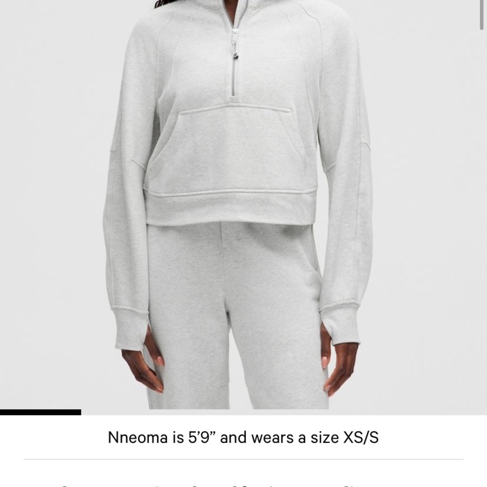 Lululemon Scuba Half Zip